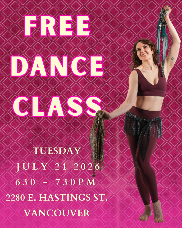 Summer Bellydance Classes in East Vancouver